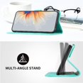 thumbnail image 2 of Compatible con Motorola MOTO G14 5G Funda tipo cartera con imán incorporado Funda premium de poliuretano, 2 of 5