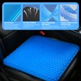 thumbnail image 6 of SPOKKI 2 Pcs Cooling Gel Seat Cushion, Thick Big Breathable Honeycomb Design Absorbs Pressure Points Seat Cushion with Non-Slip Cover Gel Cushion for Office Chair Home Car seat Cushion for Wheelchair, 6 of 10