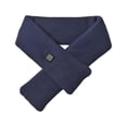 thumbnail image 2 of 1 Collarín Eléctrico Babero Cálido -Segundo Calentamiento Rápido para Mujer Hombre Azul Marino Azul, 2 of 2