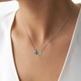 thumbnail image 3 of Beautlace Heart Love Necklace,925 Sterling Silver Enchanting Love Birthstone Heart Pendant Necklace Jewelry Birthday Christmas Valentines Mother's Day Gifts for Women Mom, 3 of 9