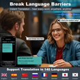 thumbnail image 2 of Gafas inteligentes Giinova Ai Translation Bluetooth 140 idiomas, 2 of 7
