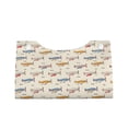 thumbnail image 2 of Kdxio Striped Vintage Planes Print Tissue Box Cover,Modern PU Leather Rectangular Tissue Box Holder for Bathroom Living Room Bedroom Office Desk Car Home, 2 of 9