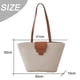 thumbnail image 2 of Bolso de mano grande de playa para mujer, bolso de hombro tejido a mano de algodón de ganchillo para verano, 2 of 6