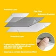 thumbnail image 4 of Light Black Headlight Tint Wrap,Vinyl Film for Car Headlights and Taillights, Matte Finish/Smoked Look, Anti-Scratch Automotive Exterior Styling Accessories(12"×60"), 4 of 8