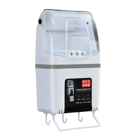 

Fjofpr Hot kitchen 1PC Kitchen Wall-mounted Chopstick Cage Kitchen Shelf Knife Holder Storage Box