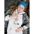 thumbnail image 2 of Welsh Corgi Puppy Let's Party Hoodie Women -Image by Shutterstock, Female Small, 2 of 4