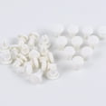 thumbnail image 4 of Mobutofu 100Set White Nylon Rivet Nut for Computer PCB Mother Board Installation and Disassembly Without Tools, 4 of 8