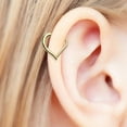 thumbnail image 3 of Golden Luscious Heart Seamless Clicker Ring, 3 of 3