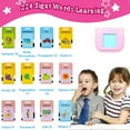 thumbnail image 7 of Toddler Toys for 2 3 4 5 Year Old Boys and Girls, 224 Sight Words Talking Flash Cards Pocket Speech for Toddlers, Learning Toys Christmas Birthday Gift for Kids, 7 of 7