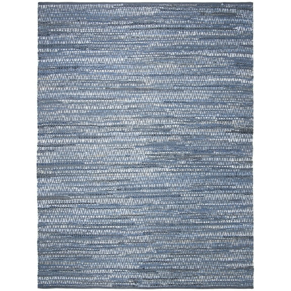 SAFAVIEH Montauk Zahara Geometric Area Rug, Blue, 8' x 10'