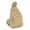 Khaki, variant on Stylago Corduroy Crossbody Sling Bags for Women Trendy Zipper Chest Bag Fanny Pack Small Backpack for Spring Travel Vacation Brown