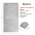 thumbnail image 4 of Lamina Tipo Marmol Pvc Pack 2 -1.22x2.44 Metros Abarca 5.95m2 PACIFIC GRAY, 4 of 5