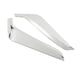thumbnail image 1 of 1Pair Chrome Stainless Steel Car Side Fender Trim Accessories for-BMW, 1 of 4