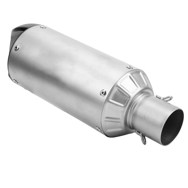 Tubo de escape, tubo de escape de acero inoxidable de 1,5 a 2 pulgadas, tubo de escape de gran claridad