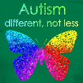 thumbnail image 3 of CafePress - Autism Butterfly, Different, Not Less T Shirt - Women's Traditional Fit Dark T-Shirt, 3 of 4