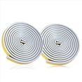thumbnail image 2 of 4 Rollos 10 M Excluidor de Tiro para Puertas Y Ventanas, Cinta Excluidora de Tiro Sello de Goma Cinta de Espuma Pegatinas de Coche Sellado Gris, 2 of 5