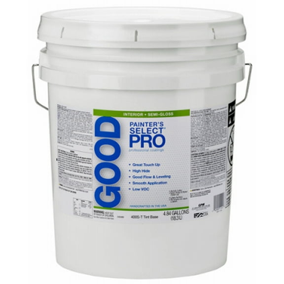 True Value Manufacturing 240489 5 gal 400S Tint Base Semi Gloss Wall Paint
