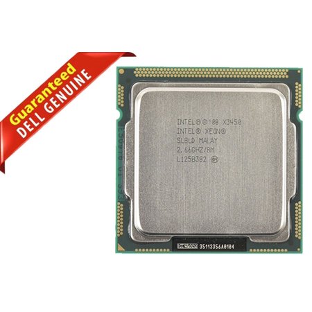 Dell processor 25XFW Intel XEON 2.66GHZ 8M X3450 T110 Quad Core SLBLD 25XFW