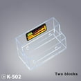 thumbnail image 2 of Lefu Étui Transparent pour Cartes de Visite Porte-Cartes Multi-Couches pour Expositions, 2 of 8
