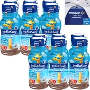Pediasure Chocolate Grow & Gain Shake with $3 e-Gift Card, 2 Pack (12 CT)