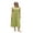 Light Green, variant on Women Solid Color Long Dress Pockets A-line Dress Summer Casual Beach Party Bohemian Dress