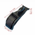 thumbnail image 3 of Dolphin Maternity Car Seat Belt Adjuster - Pregnancy Safety Belt Positioner for Belly Protection & Driving Comfort(Black), 3 of 6