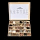 thumbnail image 3 of Colección de Rocas Sedimentarias de 30 Piezas en Caja de Exhibición de Juguete de Ciencia Geológica, 3 of 9