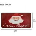 thumbnail image 3 of Coolnut Christmas Kitchen Rug Anti Fatigue Kitchen Floor Mat Non Slip Waterproof Long Standing Mat Throw Kitchen Runner Rug, 39" x 20", 3 of 7