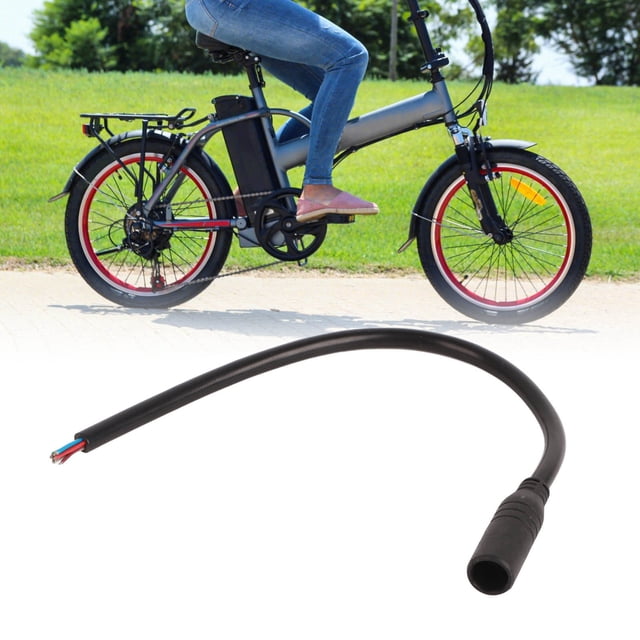 Cable De Extensión Para Bicicleta Eléctrica, Cable De Extensión Para Motor De 33 Cm -40 Grados Celsius -+85 Grados Celsius Temperatura De Trabajo PVC Resistente Al Desgaste 9