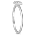thumbnail image 2 of SZUL Women's Stackable Diamond Ring 14k White Gold (J-K-L Color, I2-I3 Clarity), 2 of 3