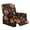 Deep Purple Marble, variant on FUIALDOLG Fashionable Hibiscus Art Design Seat Recliner Sofa Covers Protectors for Lounger Sofa Armchair Slipcovers Single Reclining Chair Seat Cushion Cover with Elastic Bottom,1 Seater