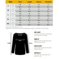 thumbnail image 2 of Xuanfei Women Christmas Element Print Crew Neck Long Sleeve Top, 2 of 2