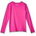 thumbnail image 3 of Hanes Girls Long-Sleeve Crewneck T-Shirt, M, Amaranth, 3 of 10