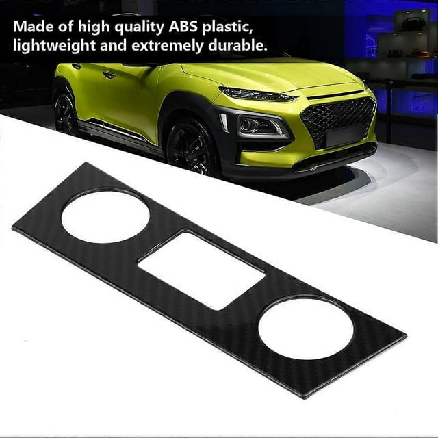 Interior Seat Adjustment Button Cover Trims for Hyundai Encino Kauai Kona17-20 SUV(Carbon Fiber