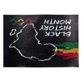 thumbnail image 1 of Less Than 5 Hangs Black History Month Anniversary Decorative Painting Single Canvas Core Frame Poster, 1 of 9