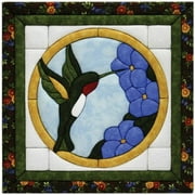 Hummingbird Quilt Magic Kit-12"X12", Pk 1, Quilt Magic