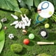 thumbnail image 3 of Juego de 24 piezas de deportes en miniatura, minibéisbol, tenis, fútbol, ​​baloncesto, rugby, bolos, tenis de mesa, palos de pelota, bates, accesorios de decoración para el hogar., 3 of 4