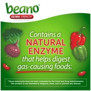 Beano Extra Strength, Gas Prevention & Digestive Enzyme Supplement, 30 Count