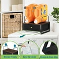 thumbnail image 2 of Liquid Laundry Detergent Holder Stand, Laundry Detergent Storage with Drip Tray, Laundry Soap Holder with Drawer for Dryer Ball, Clip, Laundry Detergent Organizer for Laundry Room, 2 of 7