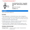 thumbnail image 2 of Fuel Tank Roll over Valve - Compatible with 2002 - 2004 Chevy Trailblazer EXT 2003, 2 of 2