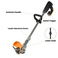 thumbnail image 4 of G·PEH Weed Wacker Grass Trimmer, 24V Cordless Weedeater Lightweight Electric Brush Cutter with 2 Batteries and Charger for Home Garden Yard Trimming, 4 of 7