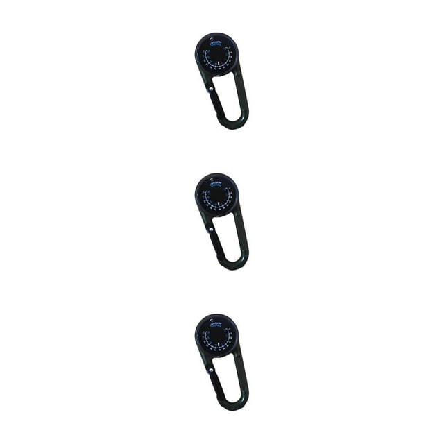 Youkk Mousqueton de Randonnée Multifonctions Léger pour les Aventures en Plein Air Aluminium Durable et Fonctionnel ArmyGreen 3Set