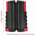 thumbnail image 2 of Folding table tennis net - Portable black, 2 of 5