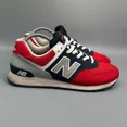 thumbnail image 1 of New Balance 574 Mens 8.5 Red Athletic Sneakers Lace-Up Running Shoes Comfort, 1 of 6