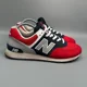 thumbnail image 1 of New Balance 574 Mens 8.5 Red Athletic Sneakers Lace-Up Running Shoes Comfort, 1 of 6