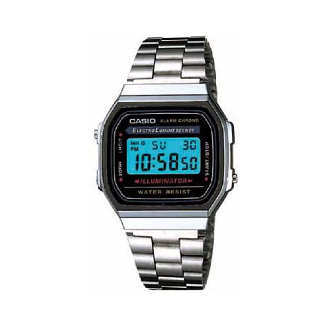 I navnet Ledelse At adskille Casio Men's Classic Digital Illuminator Watch A168WA-1 - Walmart.com