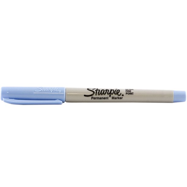 JAM Paper Sharpie Ultra Fine Point Marker Baby Blue Sold