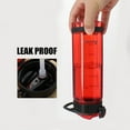 thumbnail image 3 of BONISON 26 OZ Water Bottle With Straw BPA Free Shaker Bottle Protein Powder Mixing Bottle With Lid Lock-Easy One Hand Operate Sport Bottle-Red, 3 of 4