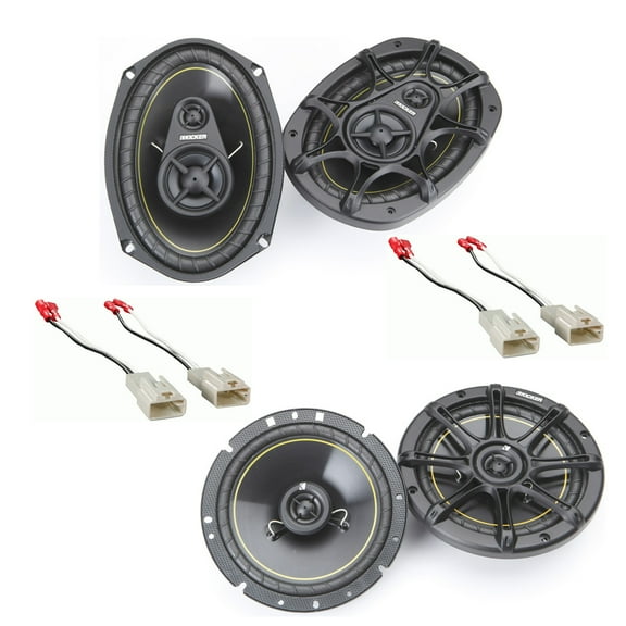 Kicker Toyota Tacoma 05-11 46CSC6934 6x9, 6.5 50W Speakers & Replacement Harness