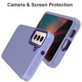 thumbnail image 2 of SaniMore for Samsung Galaxy S22 6.1" 2022 Case, Hybird Tri-layer Heavy Duty Protecetive Slim Silicone Shockproof Shell [Soft Anti-Scratch  Anti-Fingerprint] [Military-Grade Drop Tested], ight Purple, 2 of 6